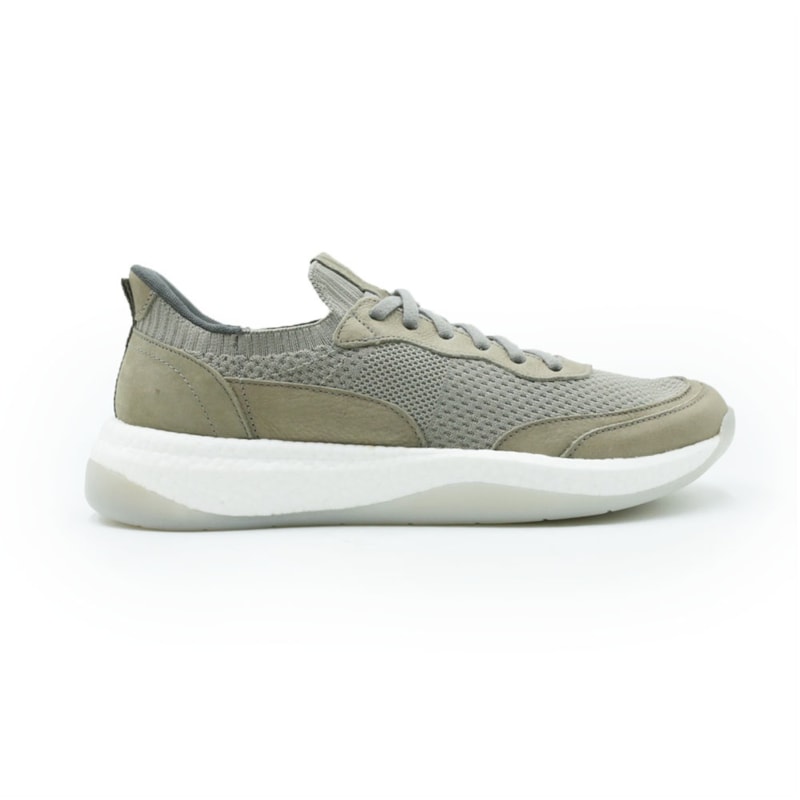 MASCULINO SAPATENIS CASUAL DEMOCRATA DRAFT PULS  635102 002 GREY/CETIM