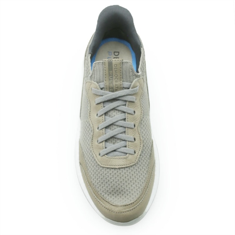 MASCULINO SAPATENIS CASUAL DEMOCRATA DRAFT PULS  635102 002 GREY/CETIM