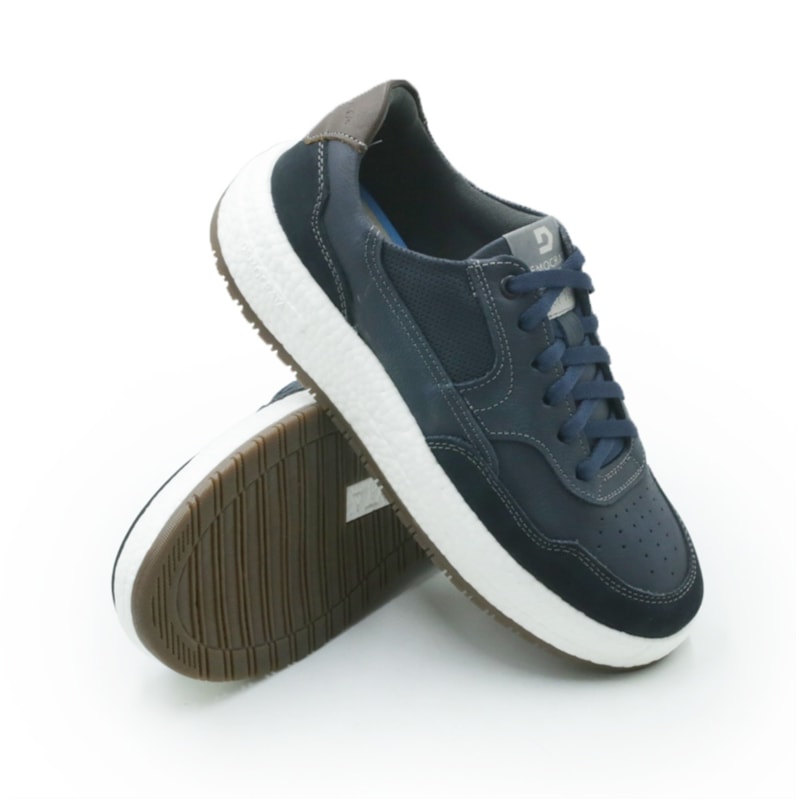 MASCULINO SAPATENIS CASUAL DEMOCRATA DRAKE PULS  600101 NAVY