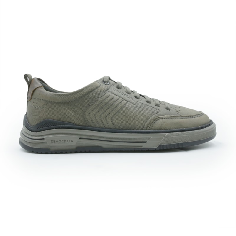 MASCULINO SAPATENIS CASUAL DEMOCRATA DYLAN 640101 003 SMOKE