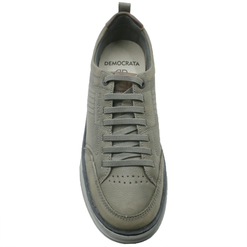 MASCULINO SAPATENIS CASUAL DEMOCRATA DYLAN 640101 003 SMOKE