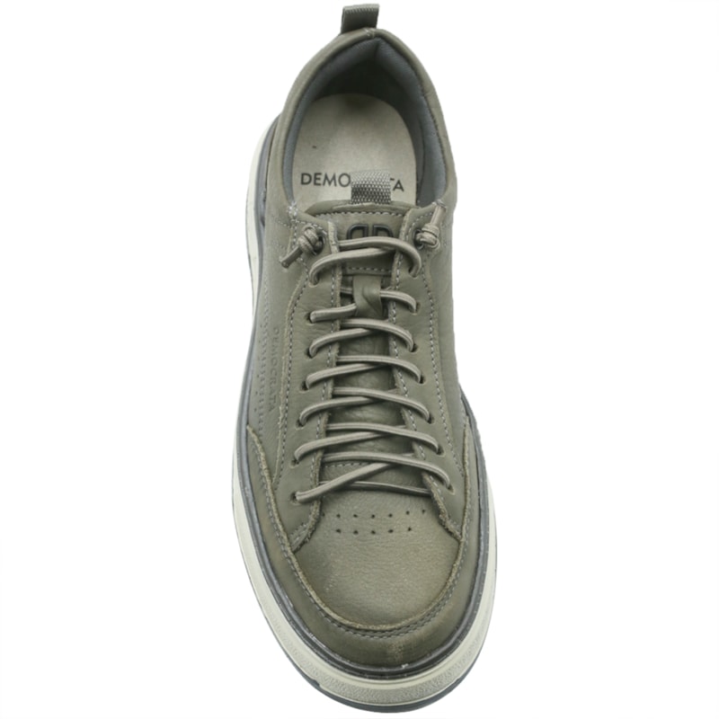 MASCULINO SAPATENIS CASUAL DEMOCRATA FOSTER 640201 002 SMOKE