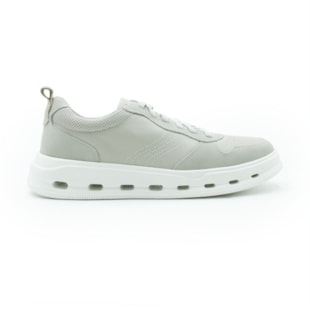 MASCULINO SAPATENIS CASUAL DEMOCRATA GROOVE FUL  240701 003 CINZA CLOUDY