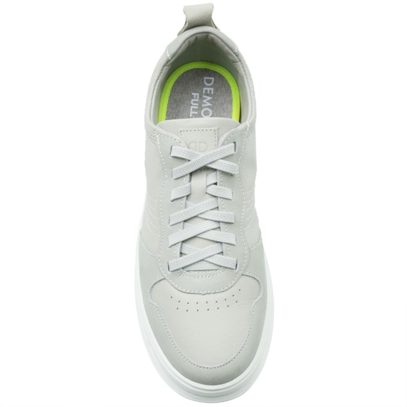MASCULINO SAPATENIS CASUAL DEMOCRATA GROOVE FUL  240701 003 CINZA CLOUDY