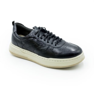 MASCULINO SAPATENIS CASUAL DEMOCRATA HARPER  240051 001 PRETO