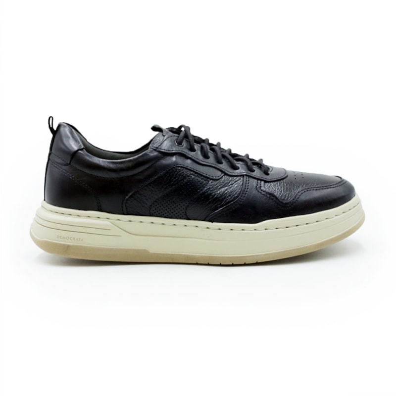 MASCULINO SAPATENIS CASUAL DEMOCRATA HARPER  240051 001 PRETO