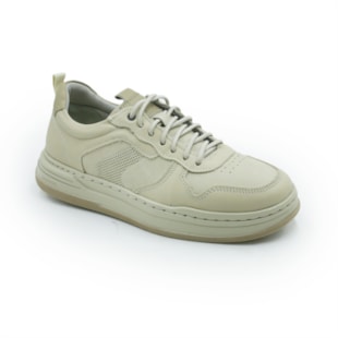 MASCULINO SAPATENIS CASUAL DEMOCRATA HARPER  240051 005 CREME