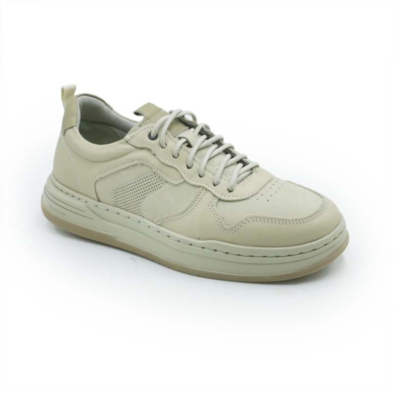 MASCULINO SAPATENIS CASUAL DEMOCRATA HARPER  240051 005 CREME