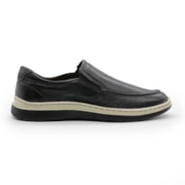 MASCULINO SAPATENIS CASUAL DEMOCRATA LEAVE  245201 001 PRETO