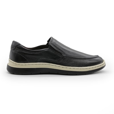 MASCULINO SAPATENIS CASUAL DEMOCRATA LEAVE  245201 001 PRETO