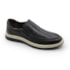 MASCULINO SAPATENIS CASUAL DEMOCRATA LEAVE  245201 001 PRETO