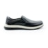 MASCULINO SAPATENIS CASUAL DEMOCRATA LEAVE  245201 001 PRETO