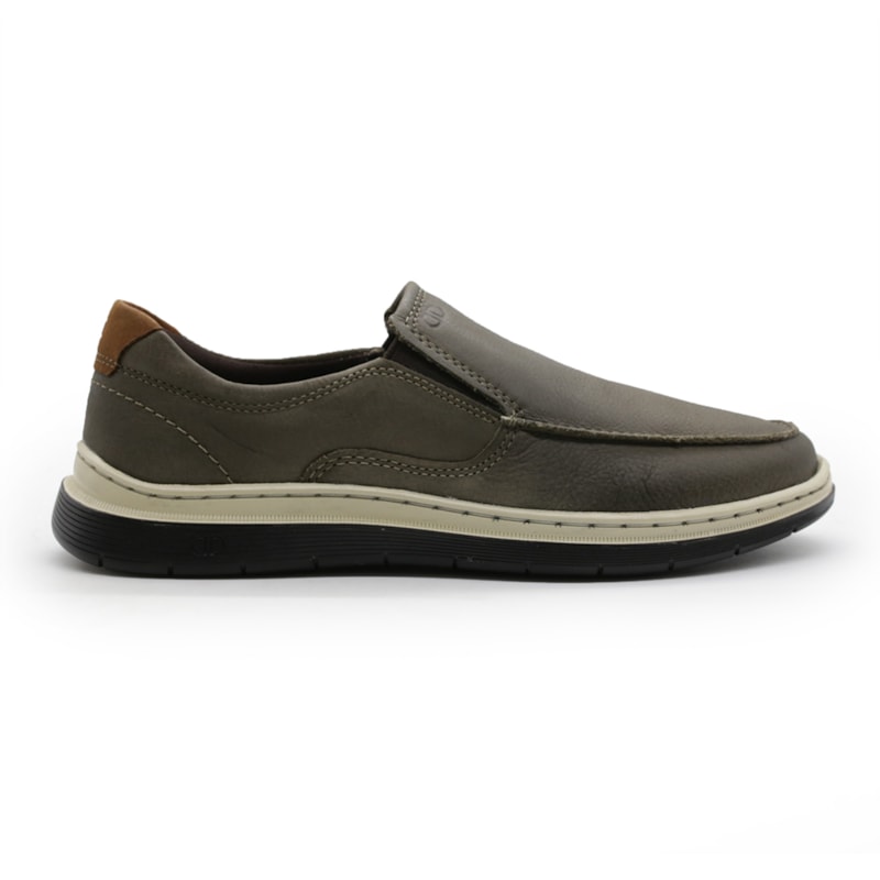MASCULINO SAPATENIS CASUAL DEMOCRATA LEAVE  245201 004 SMOKE