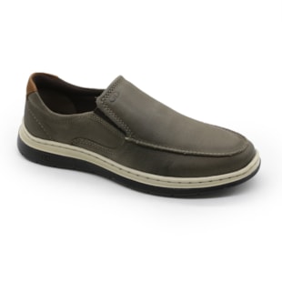 MASCULINO SAPATENIS CASUAL DEMOCRATA LEAVE  245201 004 SMOKE