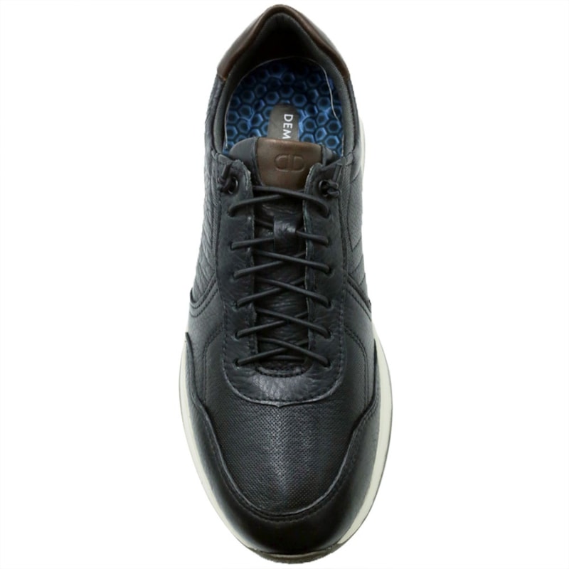 MASCULINO SAPATENIS CASUAL DEMOCRATA MARK HI-SO  662101 001 PRETO