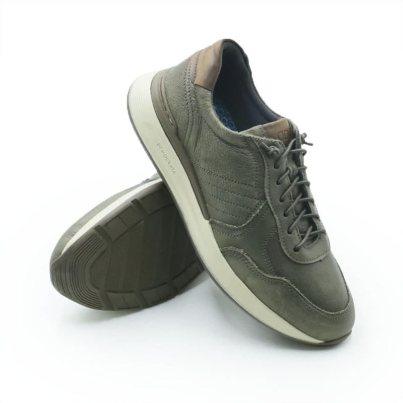 MASCULINO SAPATENIS CASUAL DEMOCRATA MARK HI-SO  662101 003 SMOKE
