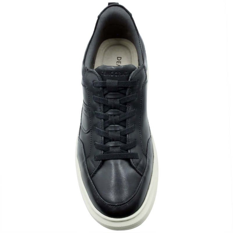 MASCULINO SAPATENIS CASUAL DEMOCRATA PACE 653101 001 PRETO
