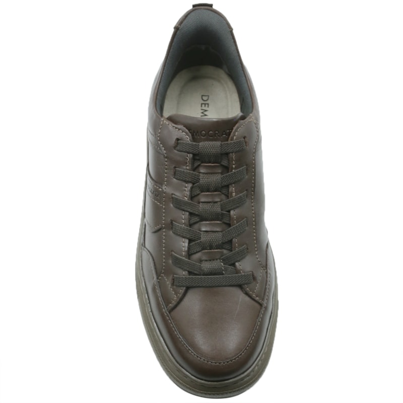 MASCULINO SAPATENIS CASUAL DEMOCRATA PACE 653101 002 TABACO