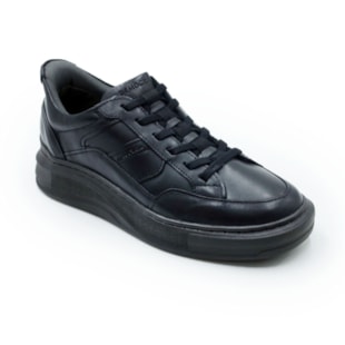 MASCULINO SAPATENIS CASUAL DEMOCRATA PACE CALCE  653101 006 PRETO