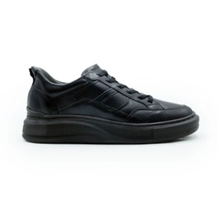 MASCULINO SAPATENIS CASUAL DEMOCRATA PACE CALCE  653101 006 PRETO