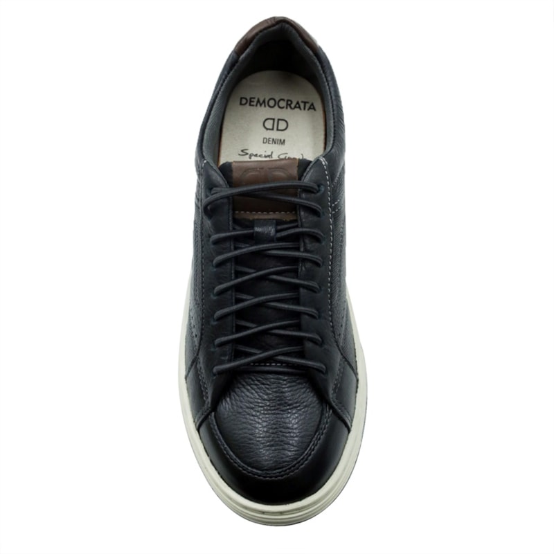MASCULINO SAPATENIS CASUAL DEMOCRATA STEP  640301 001 PRETO
