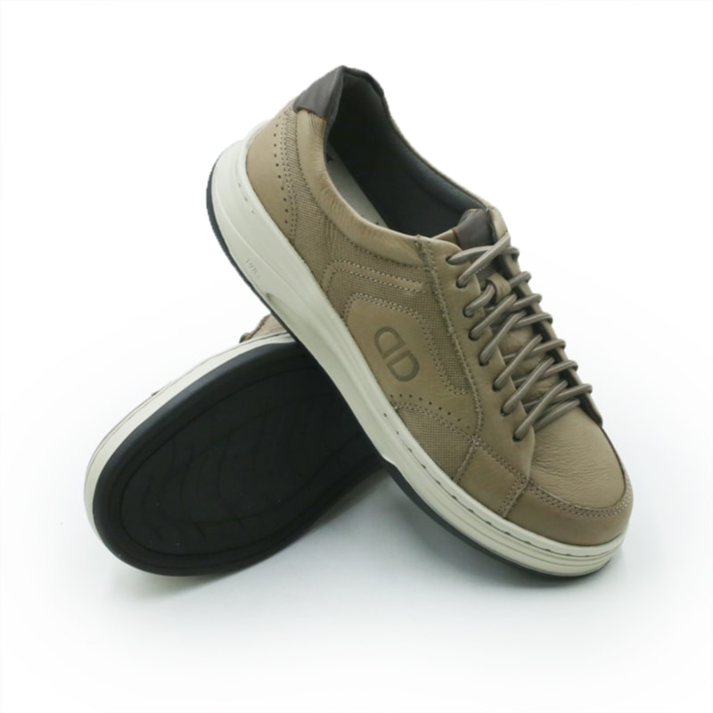MASCULINO SAPATENIS CASUAL DEMOCRATA STEP  640301 004 RATO