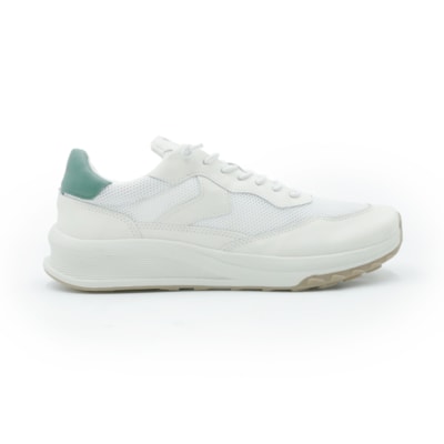 MASCULINO SAPATENIS CASUAL FERRACINI 1691 E NYLON BRANCO / ROCK BRANCO