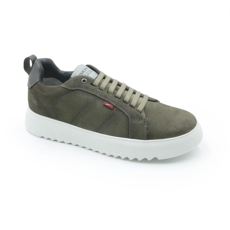 MASCULINO SAPATENIS CASUAL FERRACINI 7956 E LOUVRE GREY / DUBAY PETROLEO