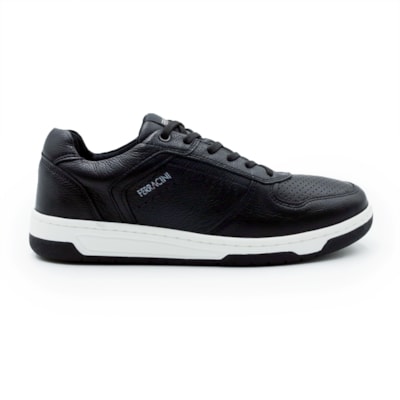 MASCULINO SAPATENIS CASUAL FERRACINI 8058 A DUBAY PRETO/ DUBAY PRETO