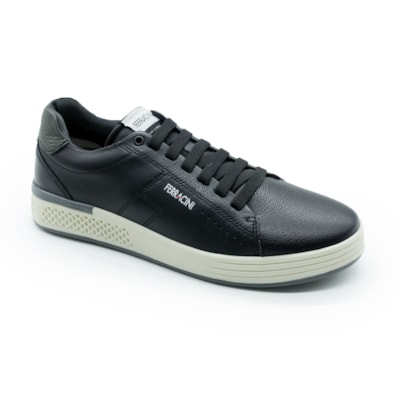 MASCULINO SAPATENIS CASUAL FERRACINI 8375 705 A DUBAY PRETO - DUBAY CHUMBO