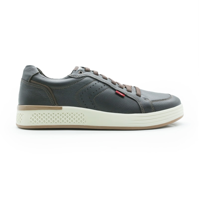 MASCULINO SAPATENIS CASUAL FERRACINI 8377 705 C DUBAY CHOCOLATE - DUBAY TABACO