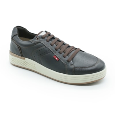 MASCULINO SAPATENIS CASUAL FERRACINI 8377 705 C DUBAY CHOCOLATE - DUBAY TABACO