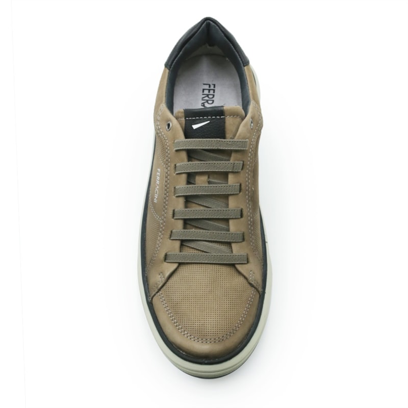 MASCULINO SAPATENIS CASUAL FERRACINI  8866 683 E NOBUCK SPORT CINZA