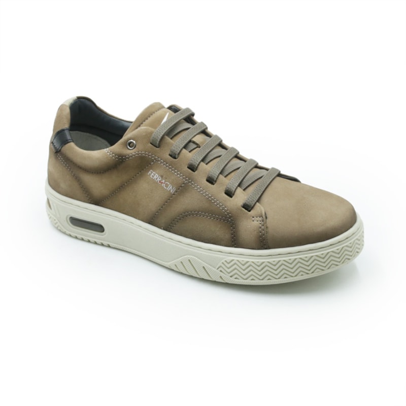 MASCULINO SAPATENIS CASUAL FERRACINI  9785 736 D NOBUCK SPORT CINZA