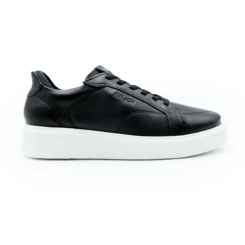 MASCULINO SAPATENIS CASUAL FERRACINI FLIP CLASS  9110 733 A WIND LUX PRETO