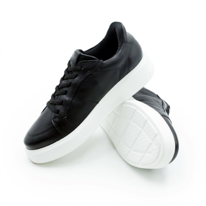 MASCULINO SAPATENIS CASUAL FERRACINI FLIP CLASS  9110 733 A WIND LUX PRETO