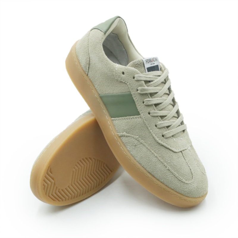 MASCULINO SAPATENIS CASUAL FERRACINI IBIZA  7583 710 F CAMURCA AREIA