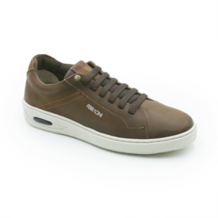 MASCULINO SAPATENIS CASUAL FERRACINI NEW BLADY  2634 B NOBUCK CHOCOLATE - NOBUCK TABACO