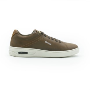 MASCULINO SAPATENIS CASUAL FERRACINI NEW BLADY  2634 B NOBUCK CHOCOLATE - NOBUCK TABACO