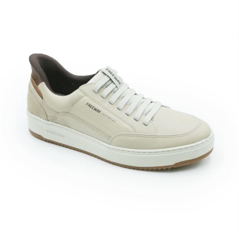 MASCULINO SAPATENIS CASUAL FREE WAY  AUTOMATI01 628 PATAGONA OFF WHITE