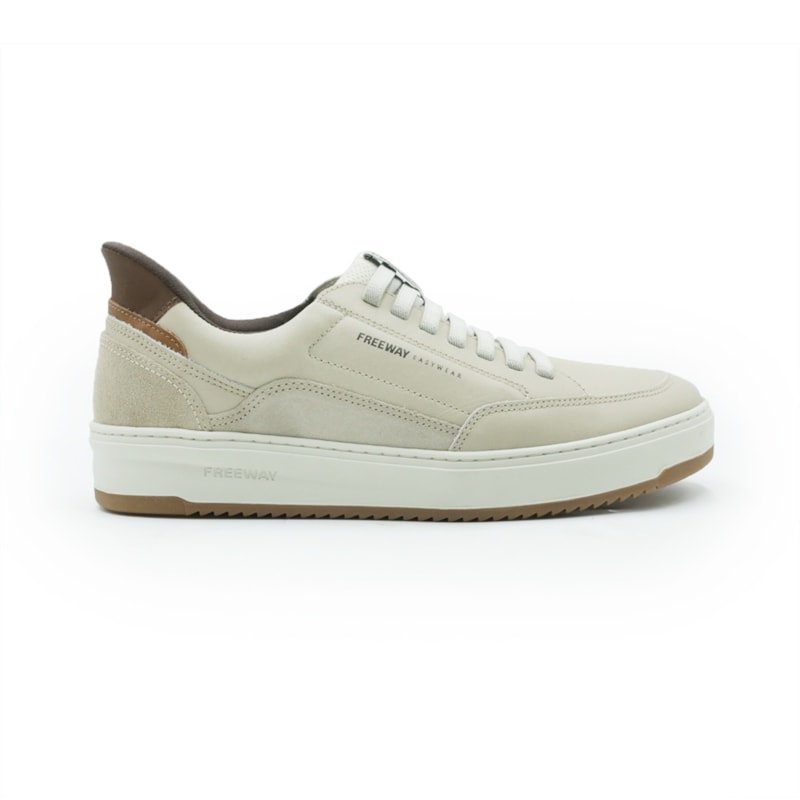 MASCULINO SAPATENIS CASUAL FREE WAY  AUTOMATI01 628 PATAGONA OFF WHITE