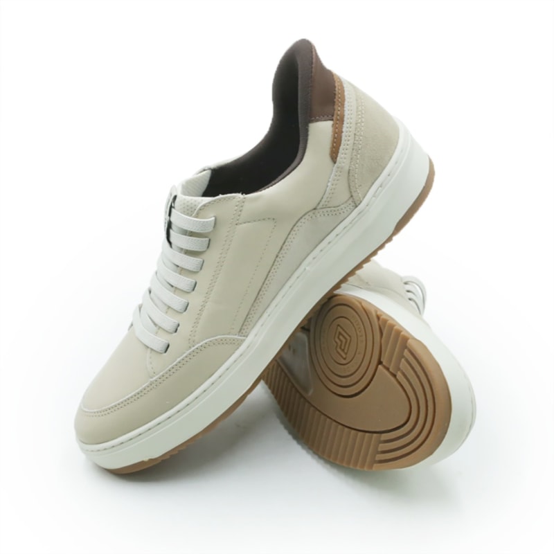 MASCULINO SAPATENIS CASUAL FREE WAY  AUTOMATI01 628 PATAGONA OFF WHITE