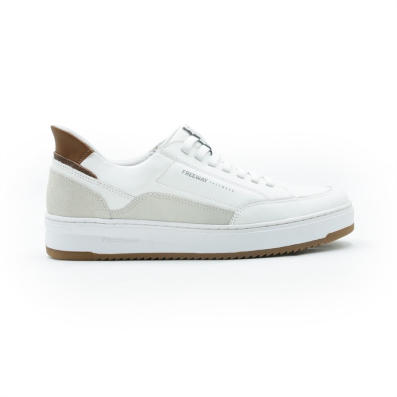 MASCULINO SAPATENIS CASUAL FREE WAY  AUTOMATIC01 BRANCO