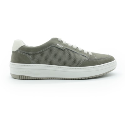 MASCULINO SAPATENIS CASUAL FREE WAY EVO04 1095 NOBUCK CINZA