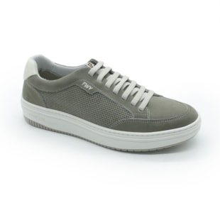 MASCULINO SAPATENIS CASUAL FREE WAY EVO04 1095 NOBUCK CINZA