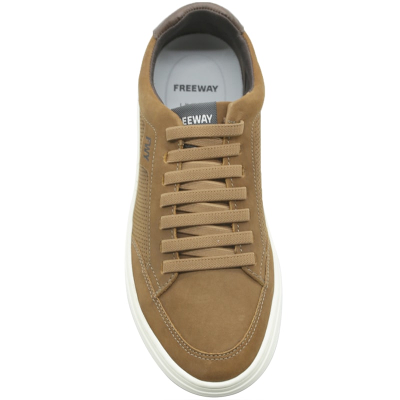 MASCULINO SAPATENIS CASUAL FREE WAY EVO04 7108 NOBUCK CASTOR