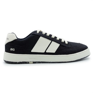 MASCULINO SAPATENIS CASUAL OSKLEN CANVAS  66966 PRETO/CRU/CRU