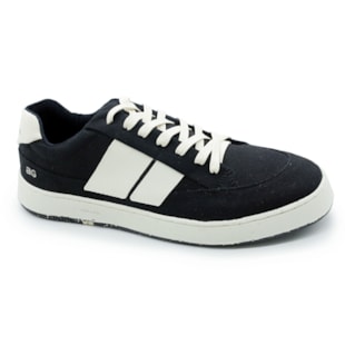 MASCULINO SAPATENIS CASUAL OSKLEN CANVAS  66966 PRETO/CRU/CRU