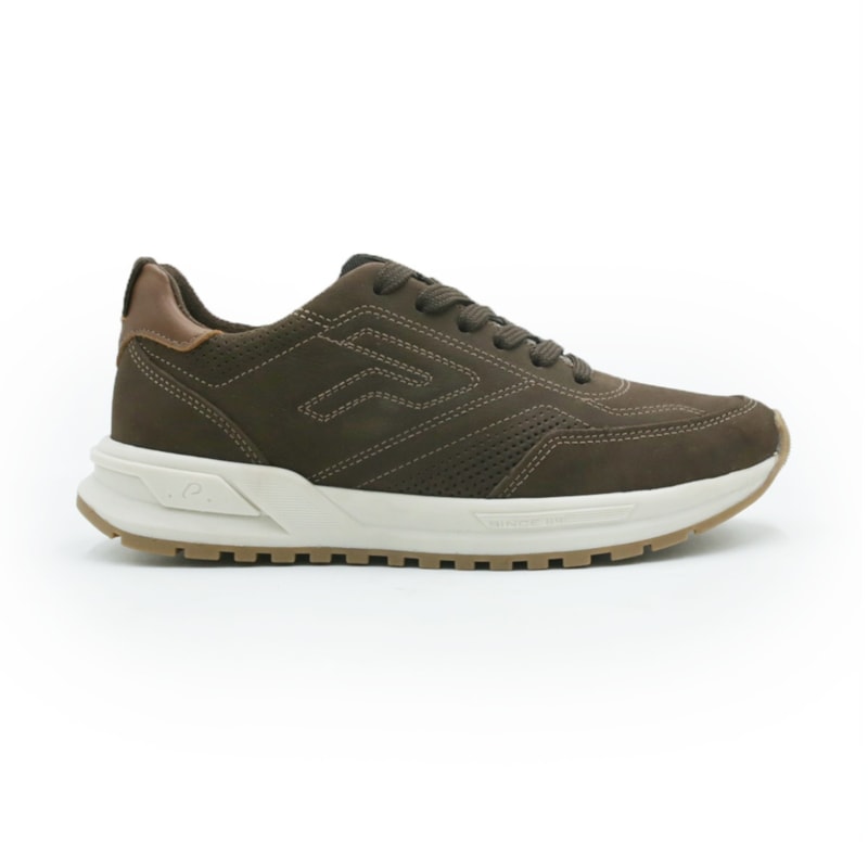 MASCULINO SAPATENIS CASUAL PEGADA  112151 06 RUSTIC CHOCOLATE/PULL UP CONHAQUE