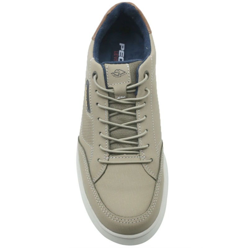 MASCULINO SAPATENIS CASUAL PEGADA  112403 07 JEANS AREIA/PULL UP CONHAQUE